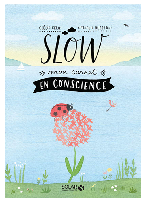 Livre Slow mon carnet en conscience Clélia Felix